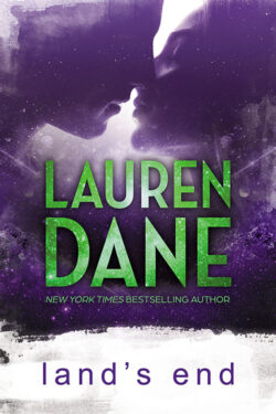 Land's End by Lauren Dane cover image; an embracing couple about to kiss.